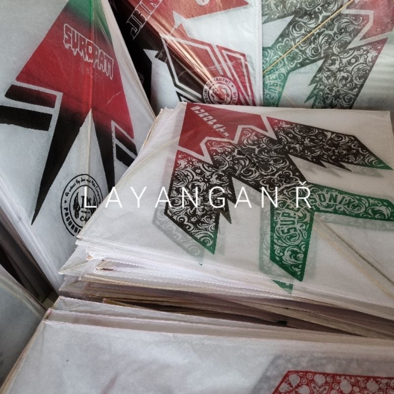 Layangan sukhoi standart Isi 50 pcs