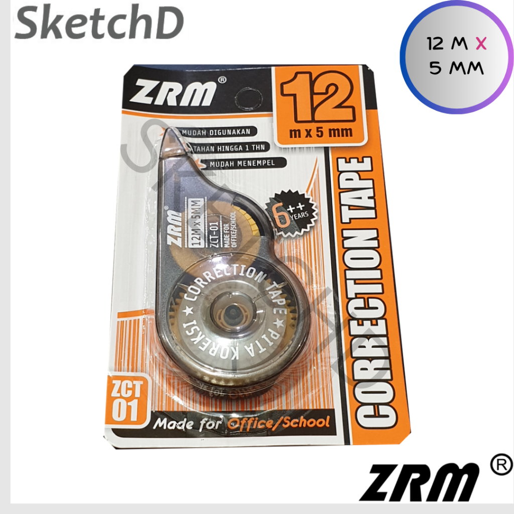 

Correction Tape / Tip X ZCT01 ZRM