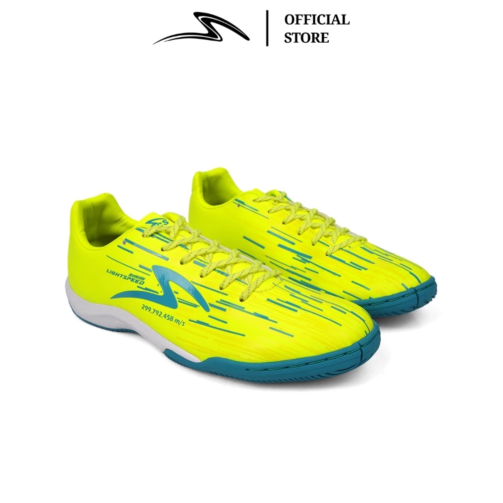 KODE K6D3 mall inline badgeSpecs Sepatu Futsal Lightspeed Reborn In Safety Yellow Crescent Green SPE