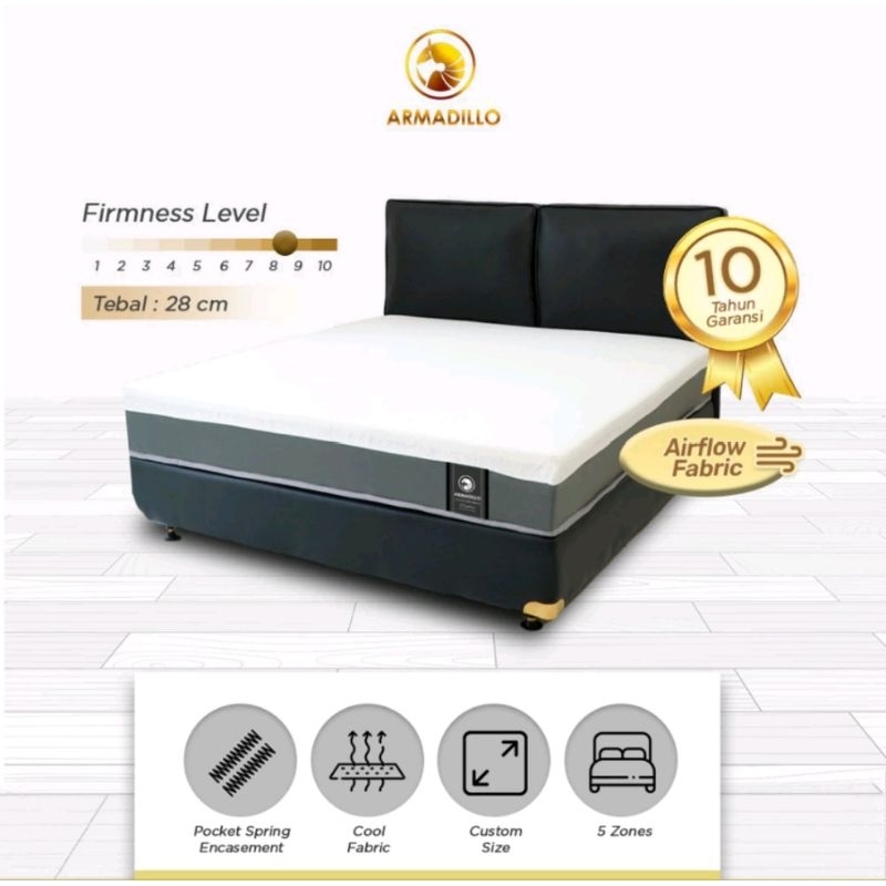 ARMADILLO SPRINGBET - President Kasur Spring Bed Pocket SpringBet Modal 2024