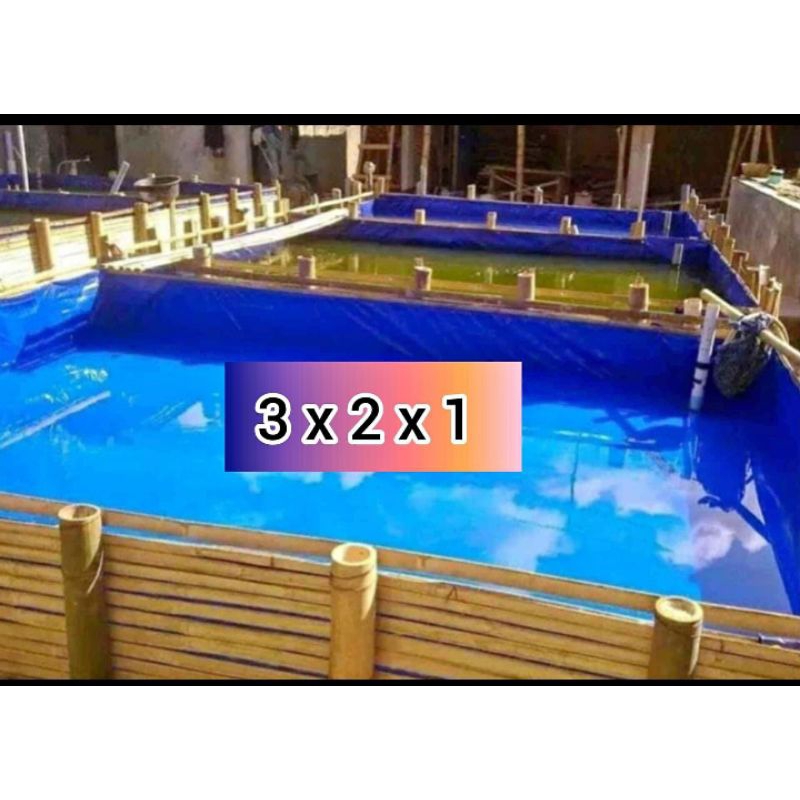 TERPAL KOLAM IKAN 3x2x1
