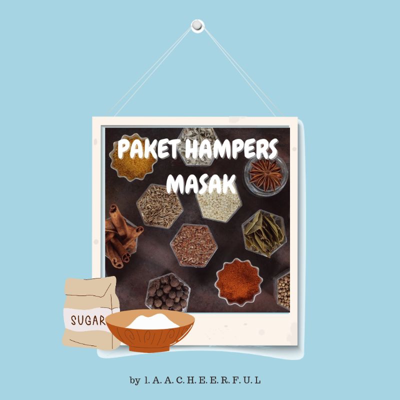 

HAMPERS MASAK by l. a. a. c. h. e. e. r. f. u. l