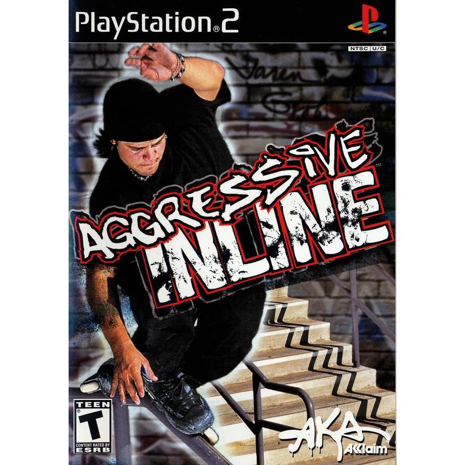 Kaset DVD Game PS2 Aggressive Inline