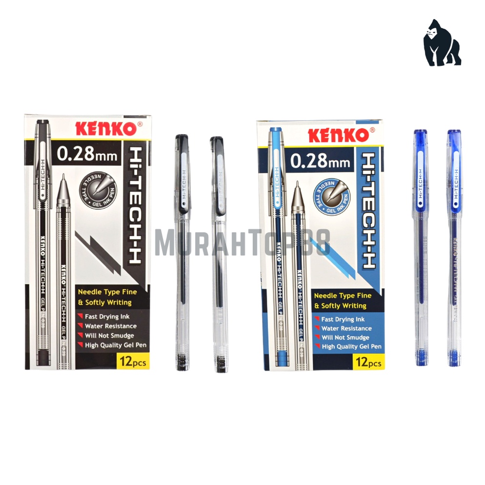 

KODE U6Y7 Pulpen Kenko Hi Tech 28 mm Ballpoint Pen Tinta Gel HiTechH 28mm PER LUSIN