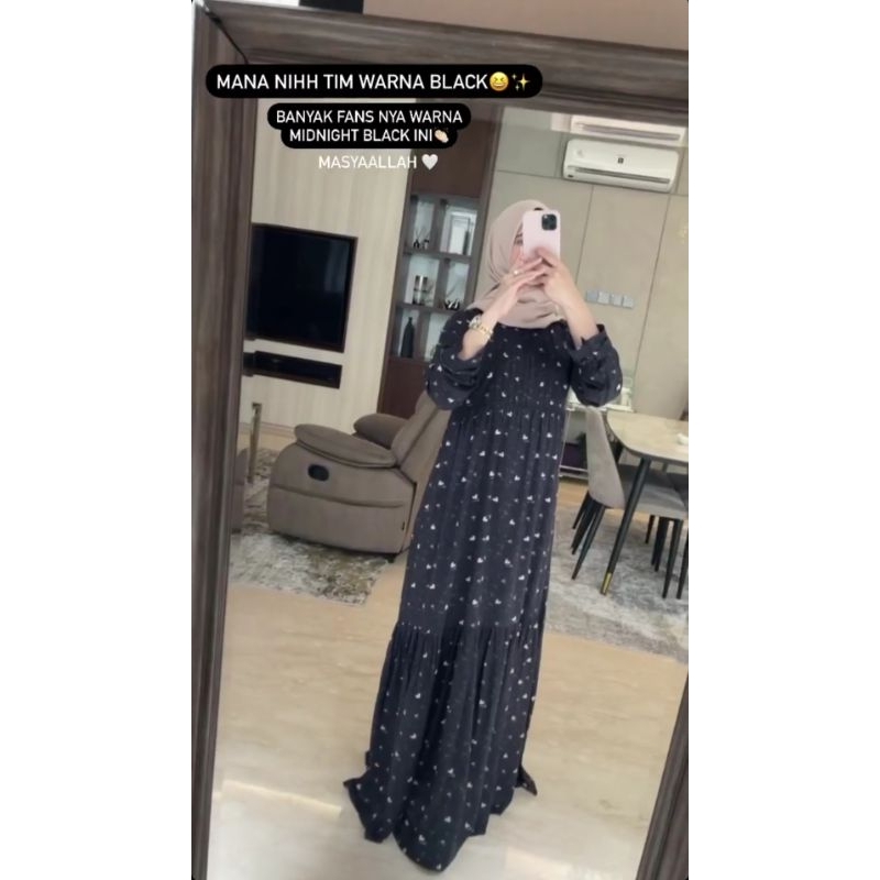 Rania by Nadeea.id seri midnight black