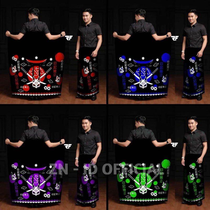 Sarung Akatsuki Japanese Shinobi X - Samurai / Sarung Anime / Sarung Gurun Sarung Cosplay Sarung Uni