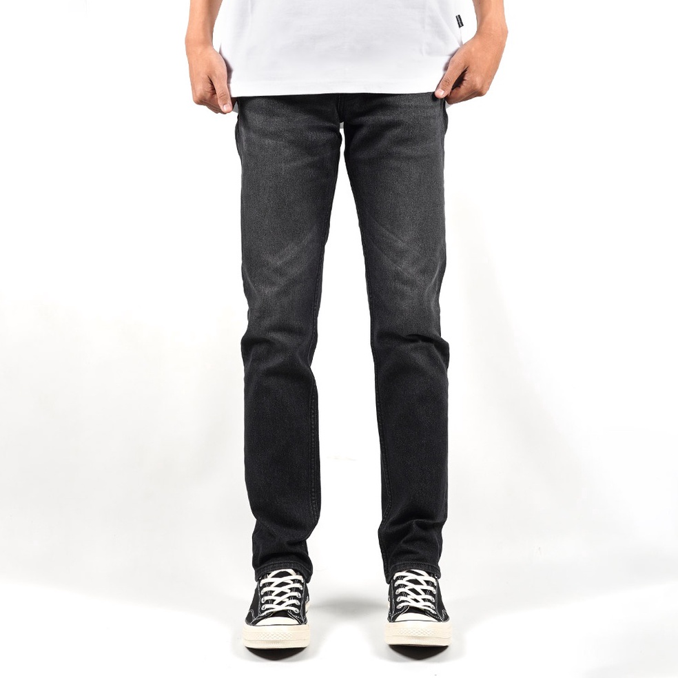 Grosiran Eastwood Denim Pants Black Whisker