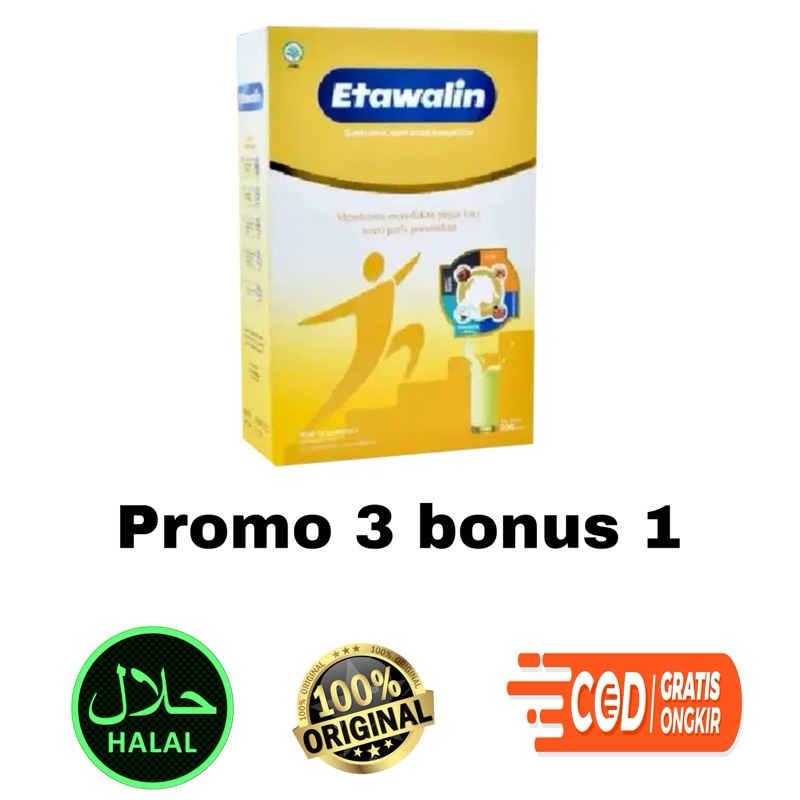 

paket 3 box bonus 1 box susu Etawalin Paket sembuh susu sendi Atasi Radang Rendi nyeri Tulang