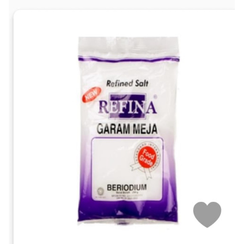 

REFINA Garam Meja 250/500gram