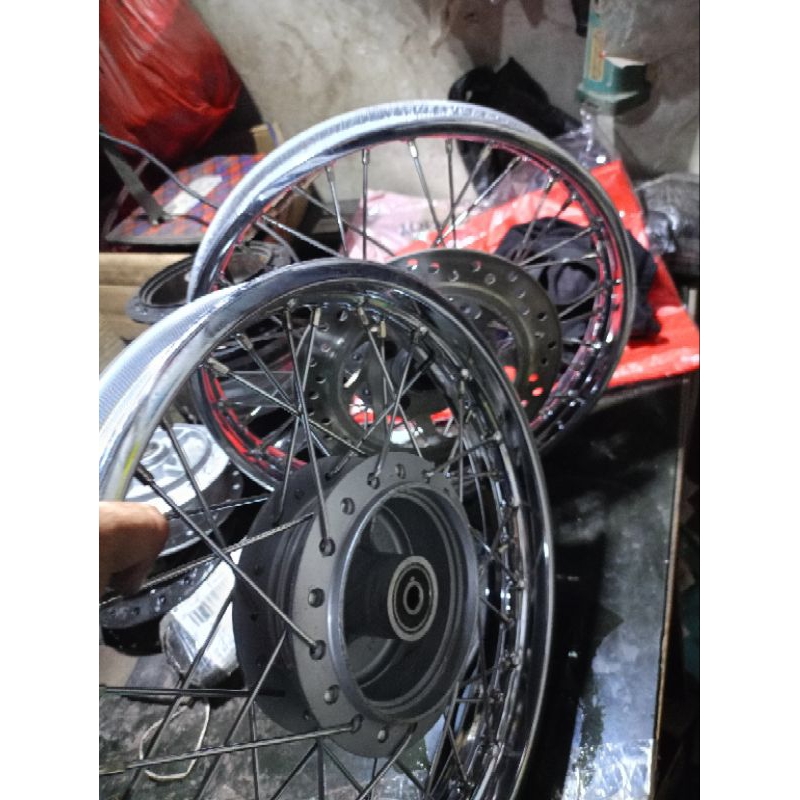 velg jari-jari ring'17 STD ¹set Astrea grand legenda Supra fit lama Supra fit New { Cakram }