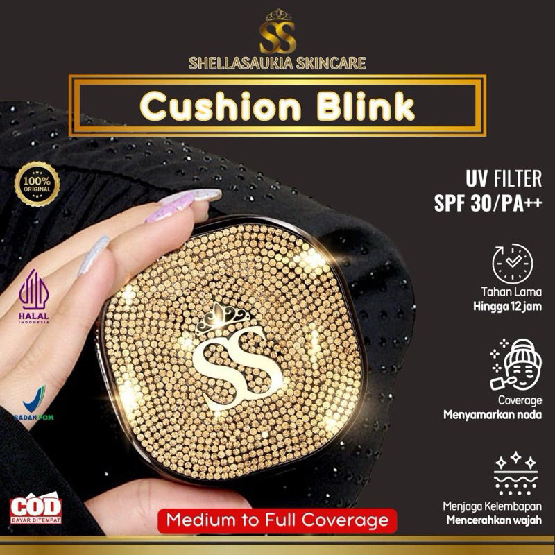 Ready Cushion Ss Shella Saukia Skincare Original