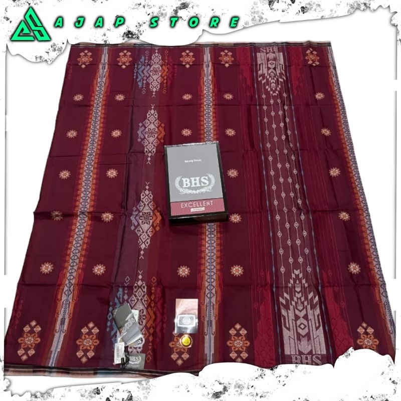 SARUNG BHS EXCELLENT SILVER MOTIF JACQUARD / TERBARU.ORIGINAL.TERLARIS