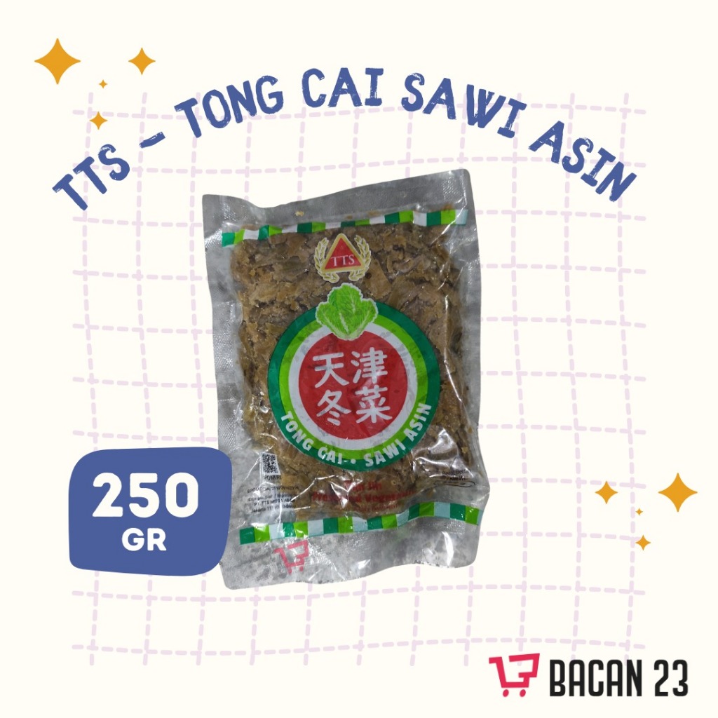 

Tong Cai Su Brand 250 Gr ( Sawi Asin Dongcai Tongcai ) / Bacan 23 - Bacan23