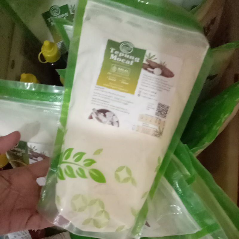 

tepung Mokaf mokaf ubi singkong lingkar organik 500 gr free Resep
