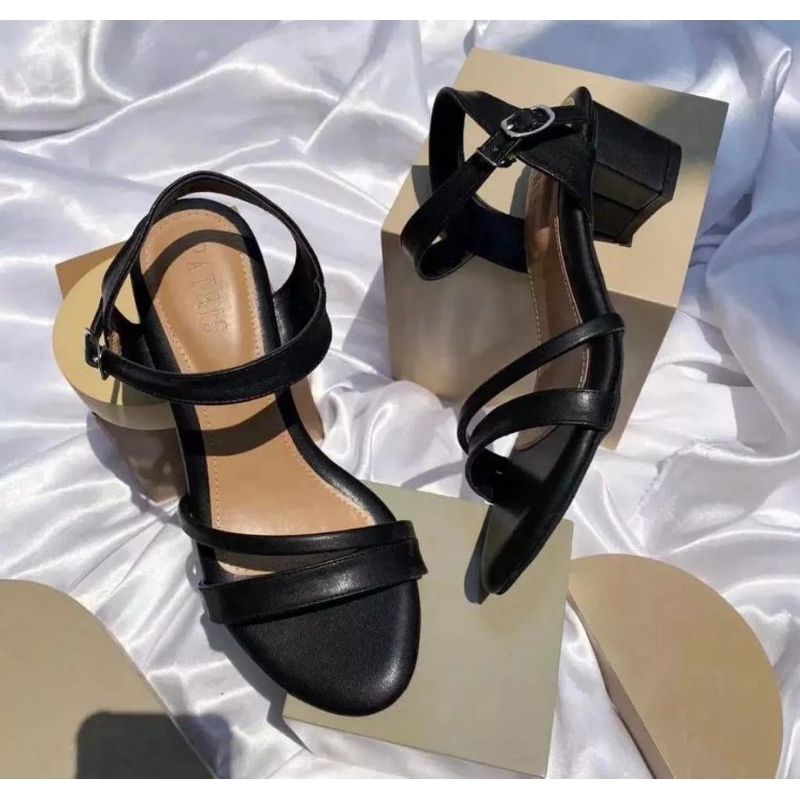 sandal heels wanita size jumbo empuk