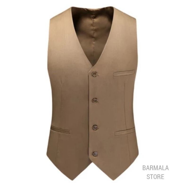 Real produk Rompi Pria Formal  Vest Pria Dalaman Jas