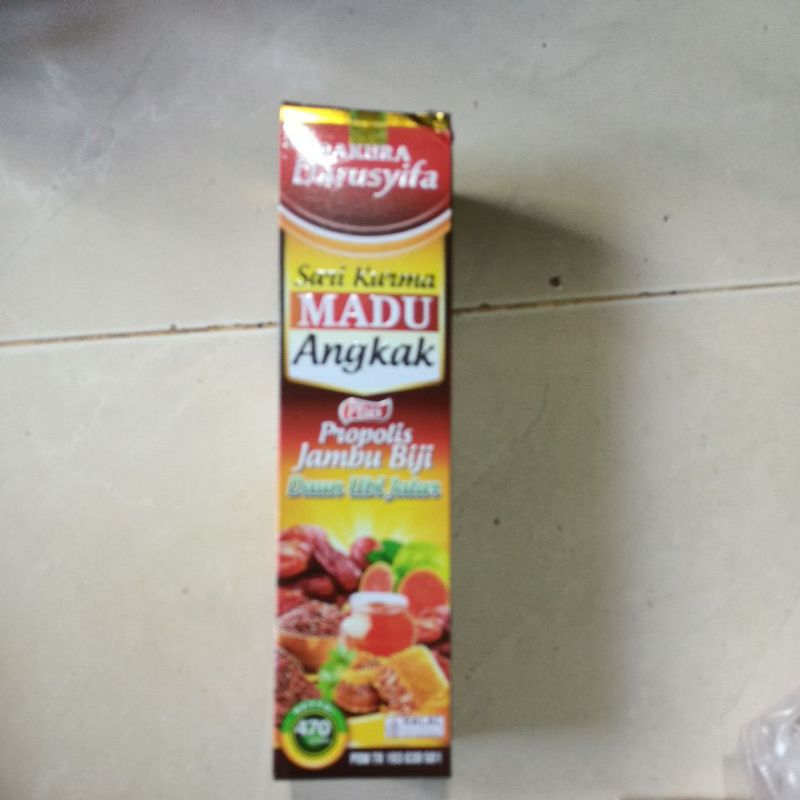 

SARI KURMA MADU ANGKAK PLUS PROPOLIS