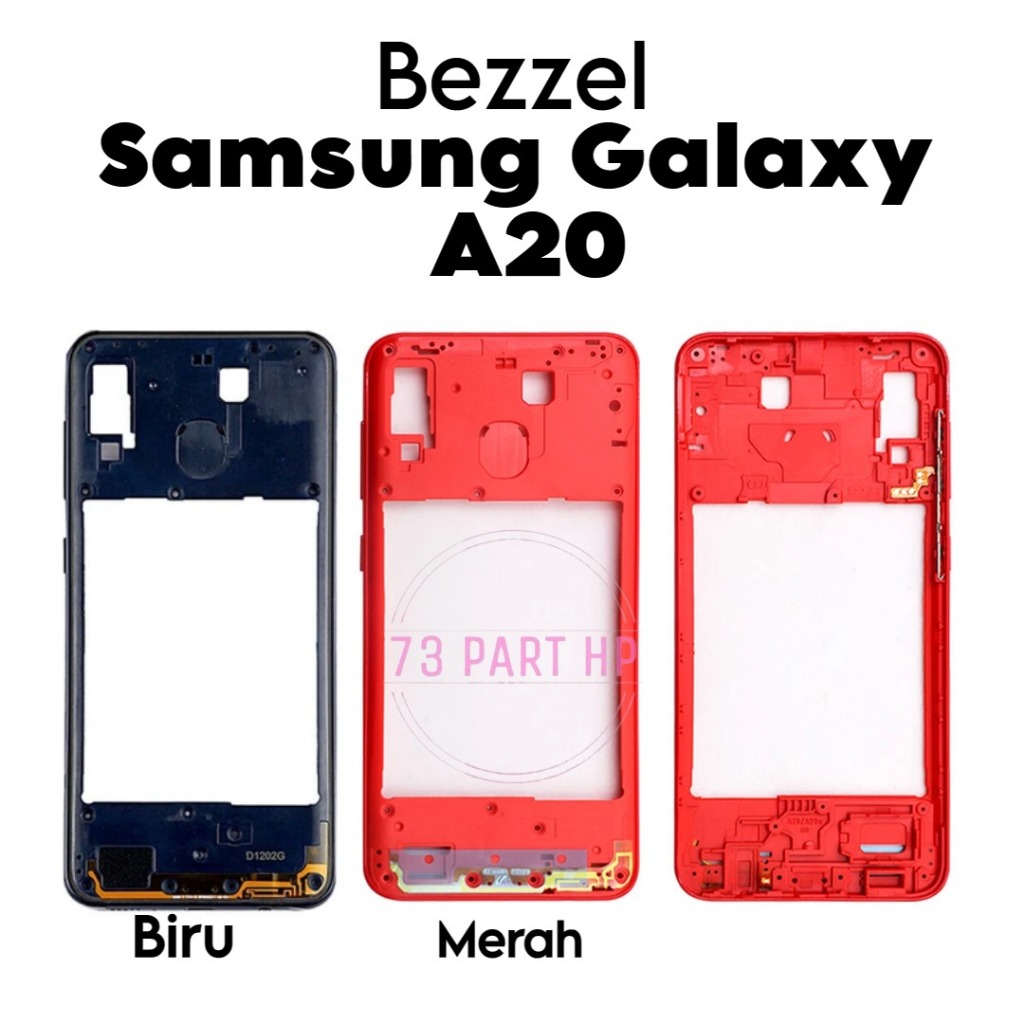 Bezzel Tulang Samping Samsung Galaxy A20 / SM-A205F / SM-A205FN / SM-A205GN / SM-A205YN / SM-A205G /