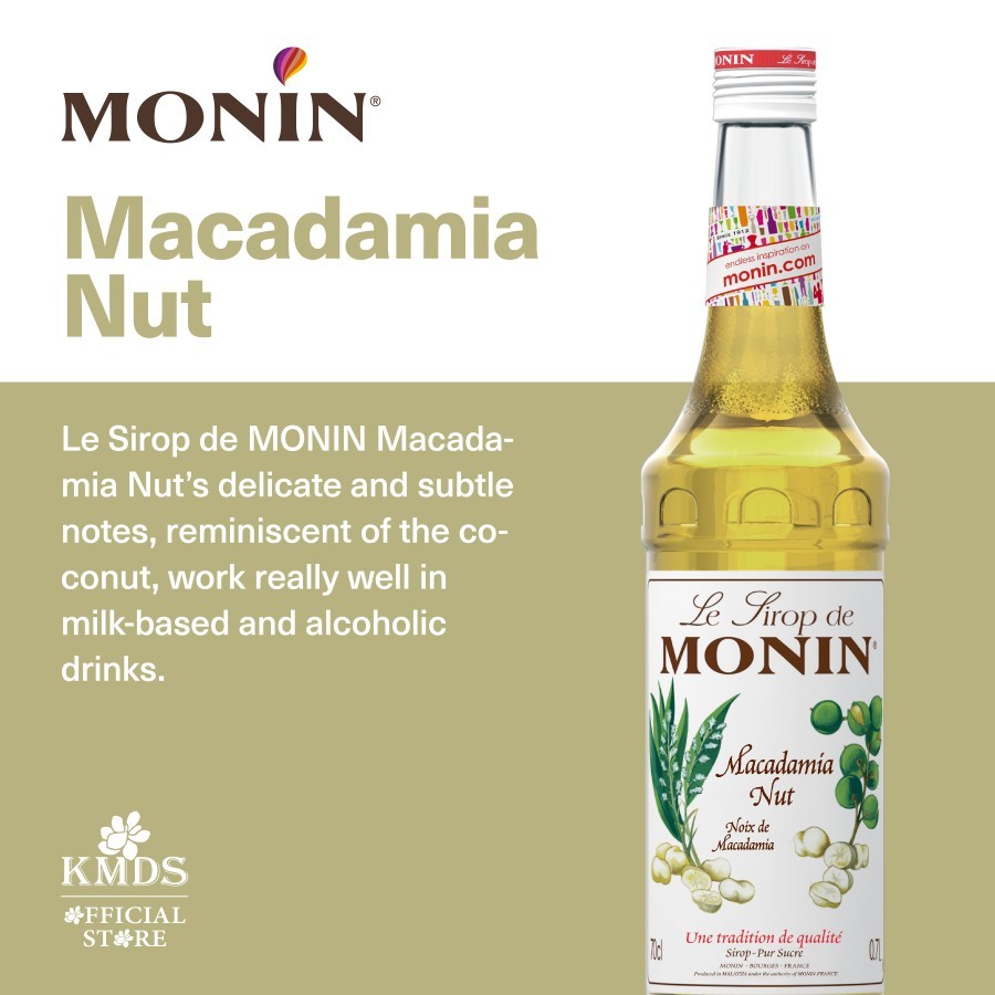 

Monin Macadamia Nut 70 CL