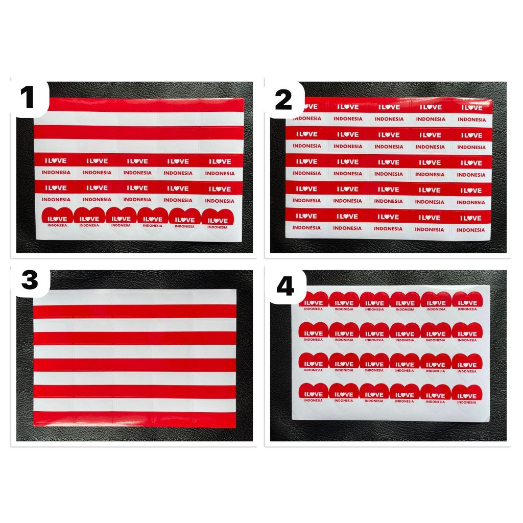 

SUNPARTY STIKER PIPI MERAH PUTIH 24 - 25 PCS / TEMPELAN PIPI MERAH PUTIH DIRGAHAYU PERLEMBAR ISI 24 - 25 PCS