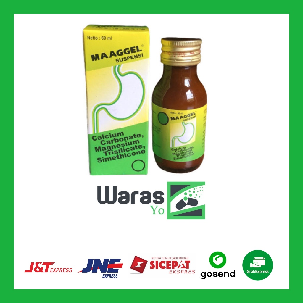 [WS] MAAGGEL suspensi / MAAG GEL SIRUP / MAAG GEL SYRUP / MAAGEL SIRUP - obat sakit maag kembung Lam