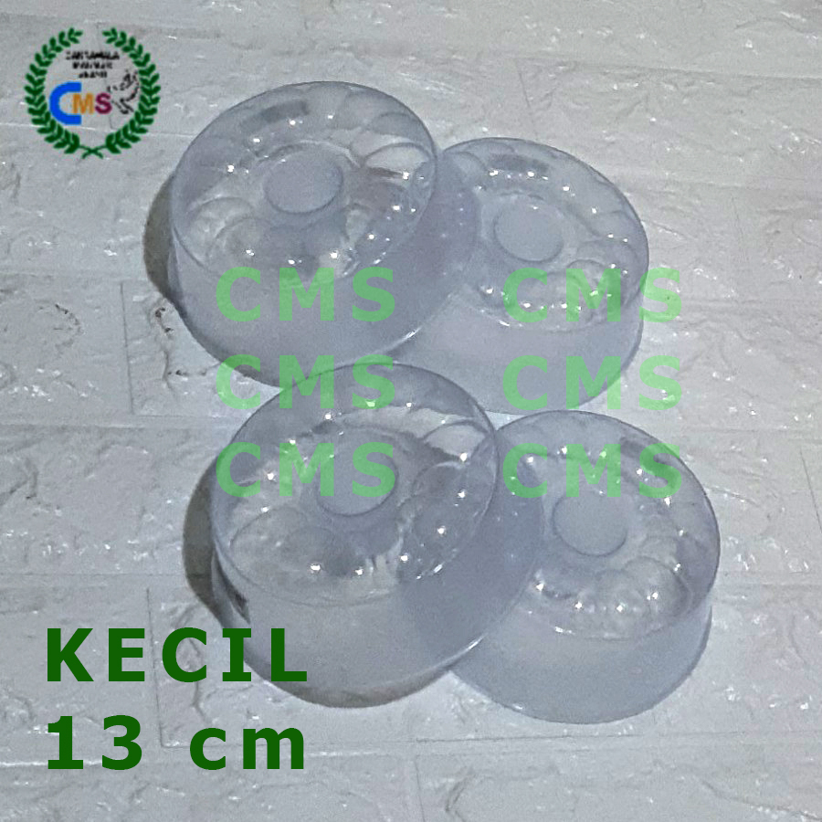 Lotus Cetakan puding plastik Loyang agar-agar kecil 13cm