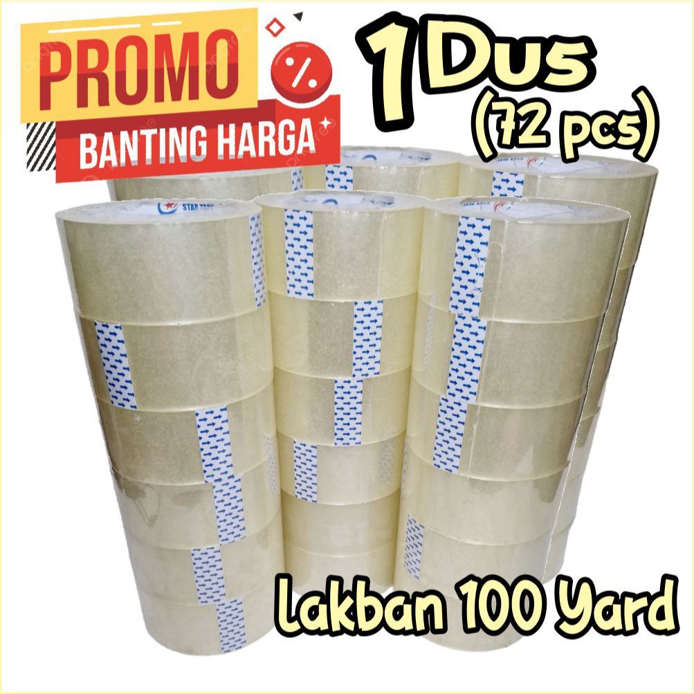 

LAKBAN 100 YARD MURAH & KUAT KUALITAS TERBAIK
