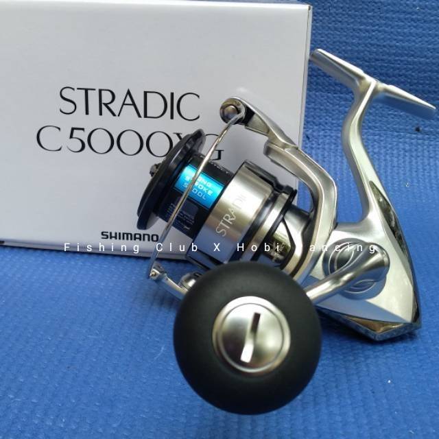 Reel shimano Stradic FL 1000 HG 2500 HG C3000XG 4000XG C5000 XG model 2019 7 bb max drag 12 kgl