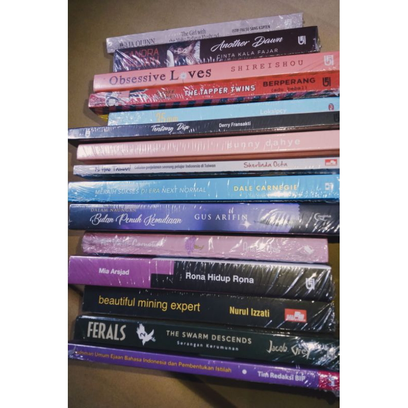 Buku Novel Cuci Gudang 15k