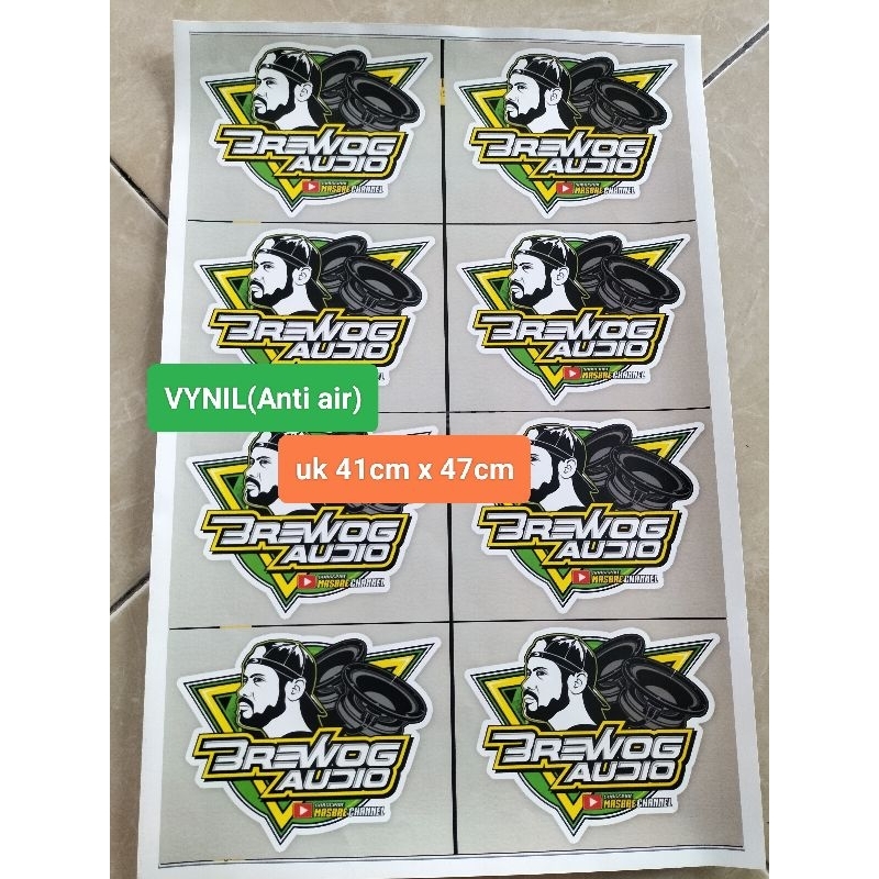 

STIKER BREWOG AUDIO | STIKER SOUND BREWOG | STIKER SOUND | STIKER SOUNDSYSTEM | STIKER ANTI AIR | STIKER VYNIL | STIKER PACK | STIKER 1 LEMBAR Ukuran 31cmx47cm