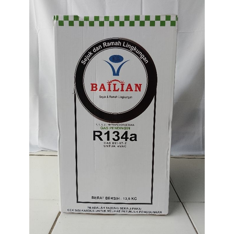 FREON AC MOBIL R134A BAILIAN Kemasan Berat Bersih @13,6kg