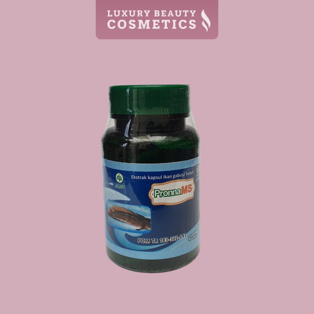 Kapsul Extrak Ikan Gabus @ 60 / Kapsul Kutuk Pronna MS / Kapsul Kutuk / Kapsul Ikan Gabus @ 60