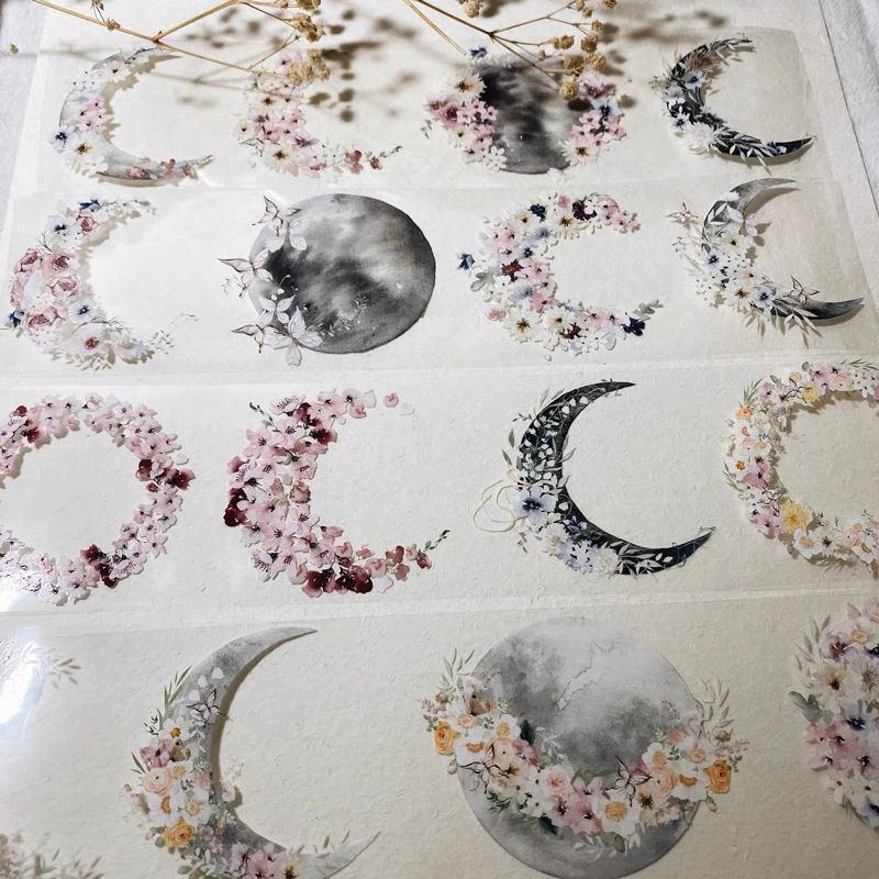 

Momoko Flower & Moon Pet Tape (JNT ONLY)