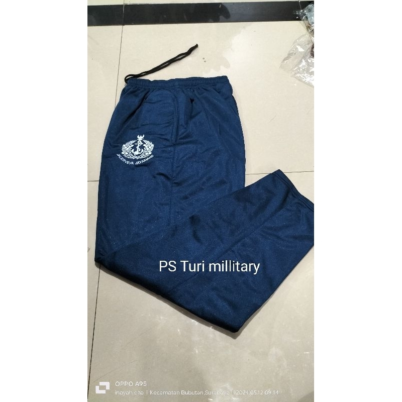 CELANA OLAHRAGA TNI AL / CELANA PORAL BORDIR LOGO JALASVEVA