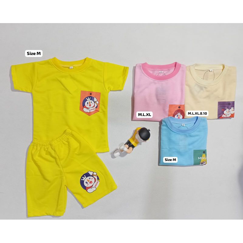setelan anak laki laki, setelan anak perempuan, baju mixue anak laki laki, baju mixue anak perempuan