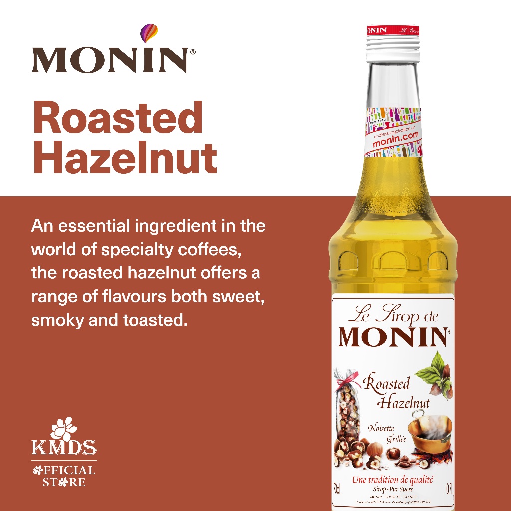 

MONIN Roasted Hazelnut syrup 70 CL 700 ML