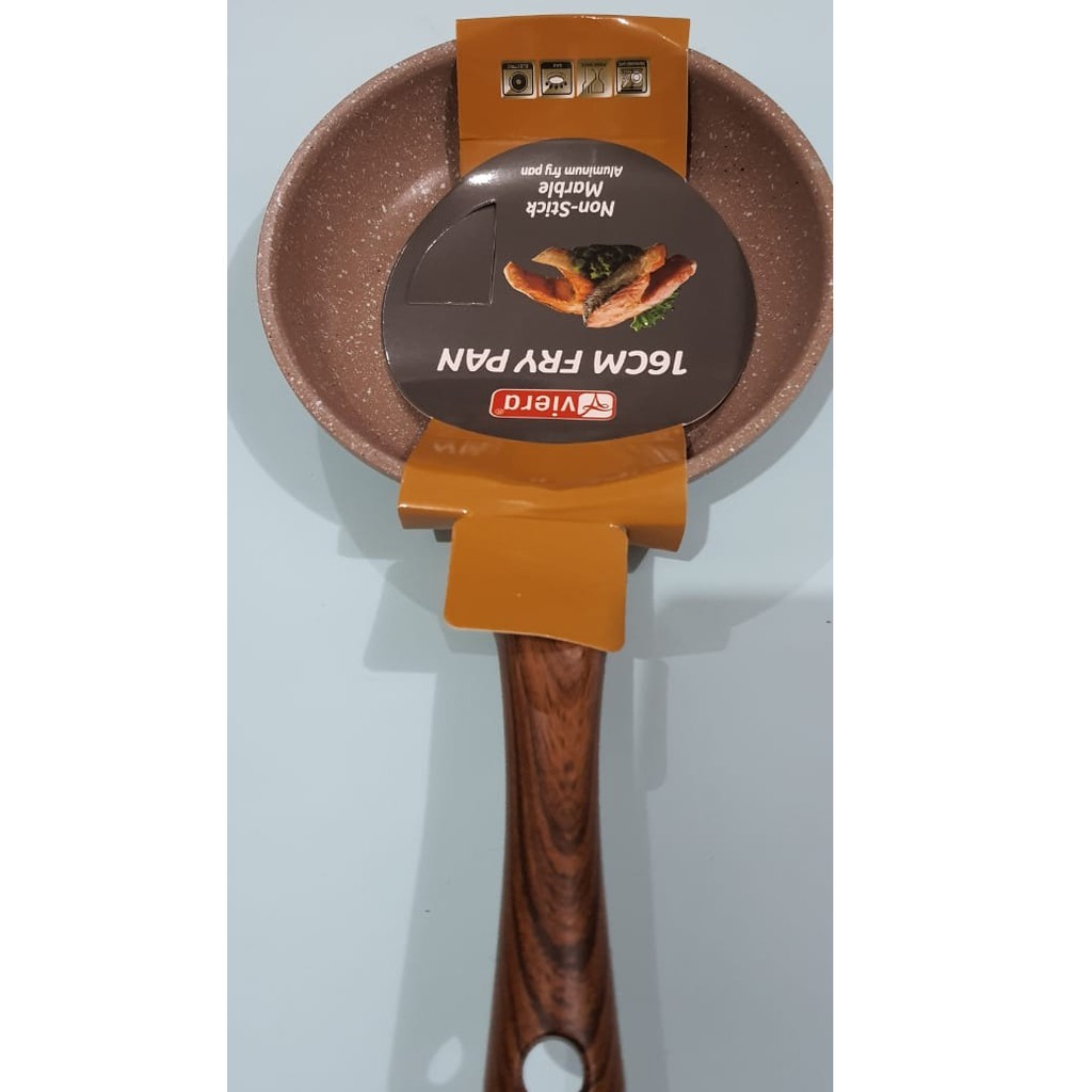 Fry Pan Wajan Marble Viera 16 cm Non Stick High Quality TMS99-996