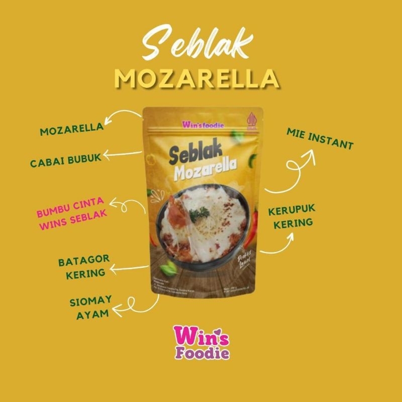 

Seblak Mozzarella Kemasan 200g