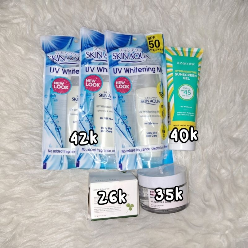 Skin Aqua Sunscreen Azarine skincare
