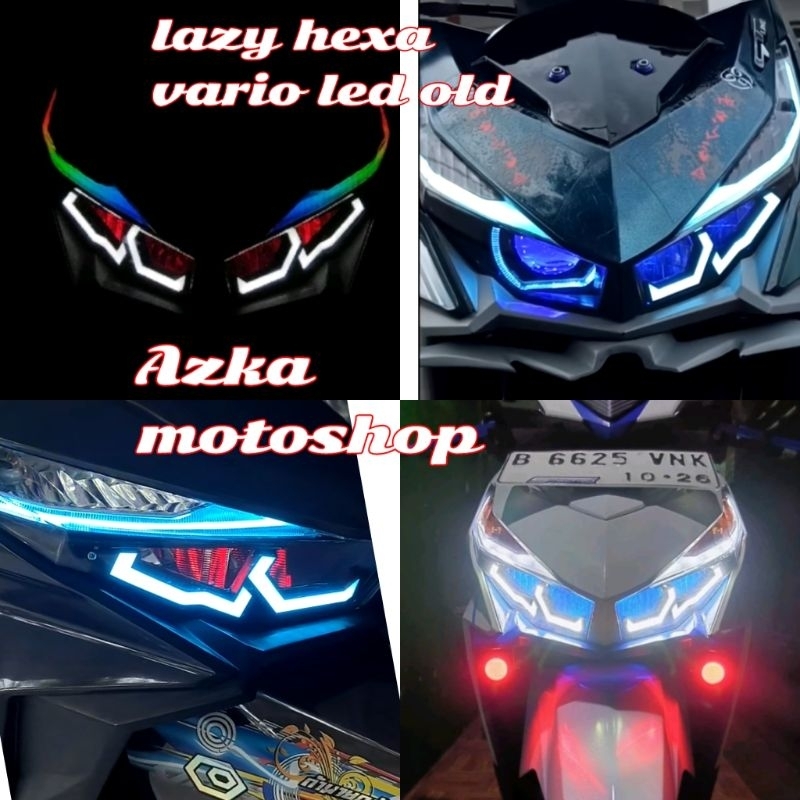 lazy hexa vario les old 125 dan 150 hexa frame vario led old 125 dan 150
