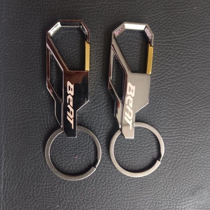 Gantungan kunci motor dan mobil logo Honda beat vario