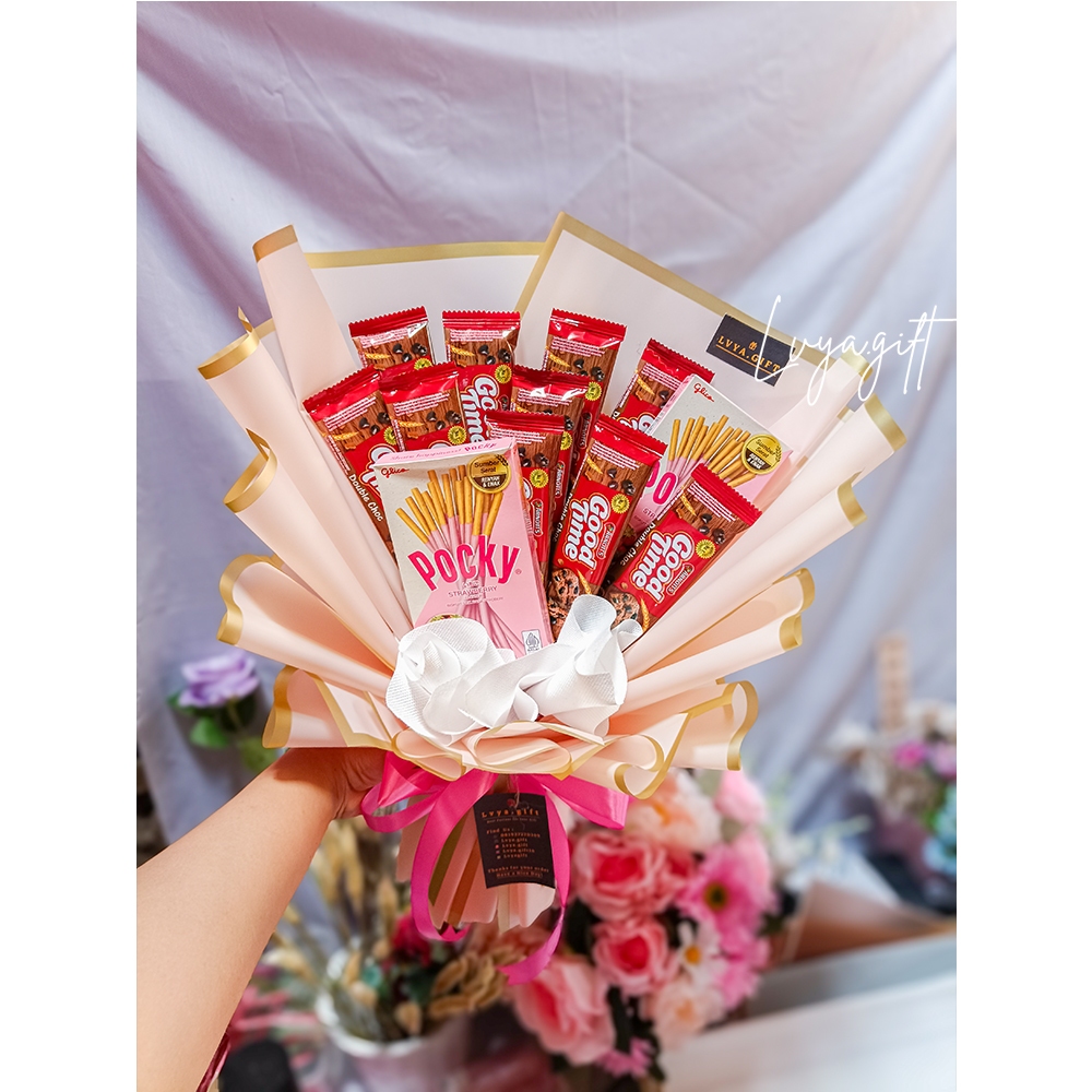

LVYA.GIFT 4321.59 BUKET SNACK PREMIUM GOODTIME MIX POCKY