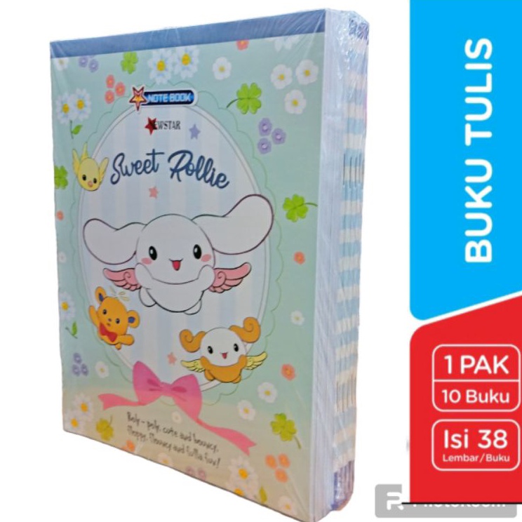 

Harga Terbaru Buku tulis karakter KUROMI Dan CINAMOROL 38 lembar 1 buku