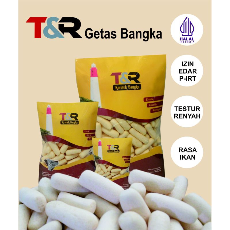 

GETAS BANGKA T&R RASA IKAN 250 gram dan 100 gram