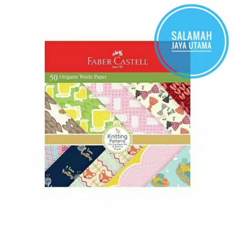 

Garansi Produk Origami Washi Paper 15 x 15 Faber Castell