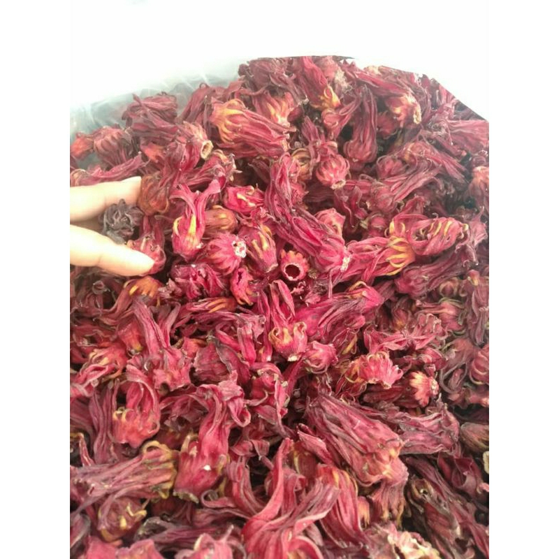 

Bunga Rosella merah 1 kg gread A
