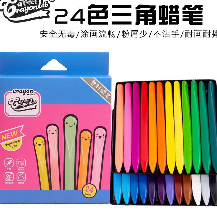 

Buruan Miliki HIGH QUALITY Crayon Lab Non Toxic Crayon Triangular Crayon Lab Triangle Crayon Plastik Anti Kotor Tangan