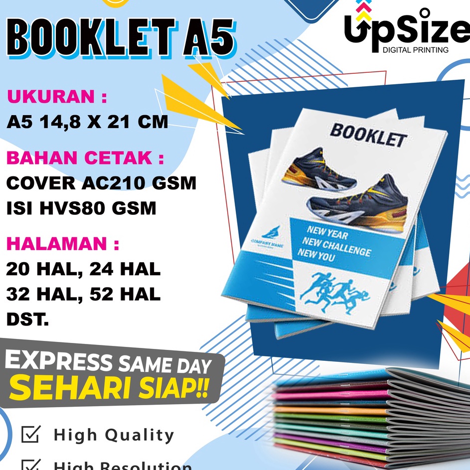 

Update Merakyat EXPRESS CETAK COMPANY PROFILE PANDUAN ANNUAL REPORT BUKU UKURAN A5 148 x 21 Cm SAMEDAY ISNTANT