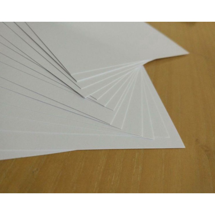 

Super Belanja Kertas Kartu TIK 2 GSM A4 isi 5 Lembar Kertas Brief card BC HVS Tebal halus 2 gram inkjet