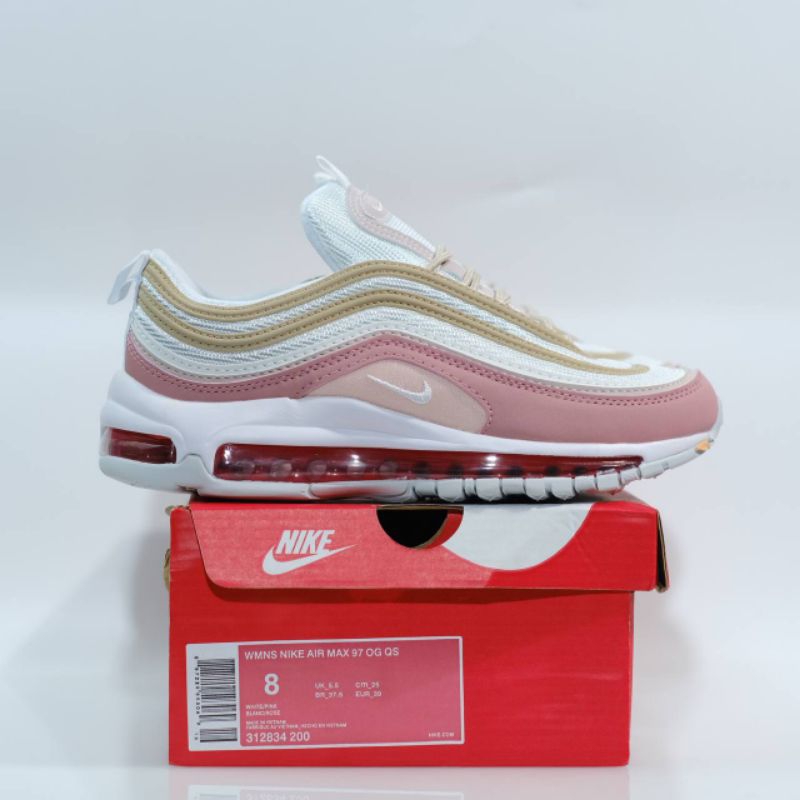 Nike Air Max 97 Rush Pink Authentic 100% - Sepatu Nike Air Max Original